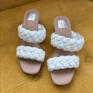 Dolce Vita Women's Cream Braided Sandals